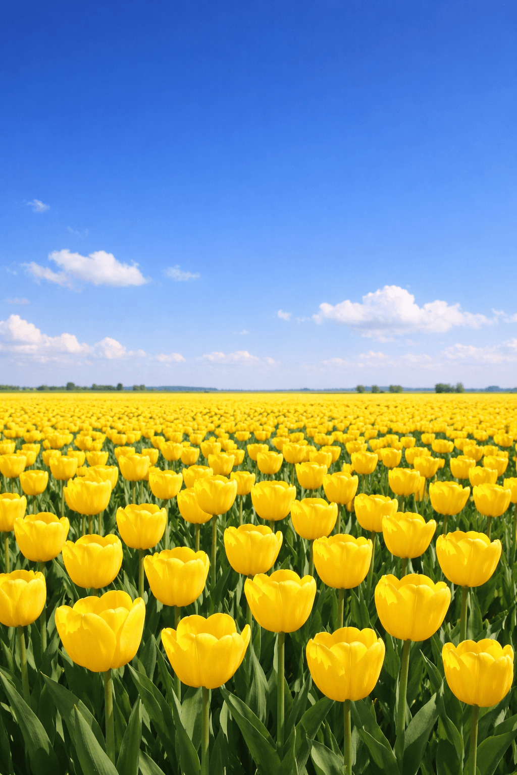 Tulips field
